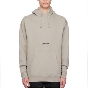 Saintwoods Taupe Hoodie Sweatshirt